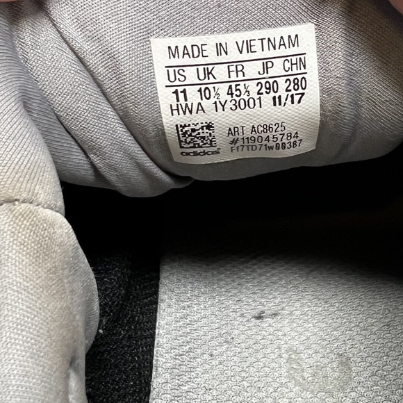 Adidas Alphabounce Beyond Men's Size 11 Running Shoes Gray Red White AC8625 - Picture 11 of 12